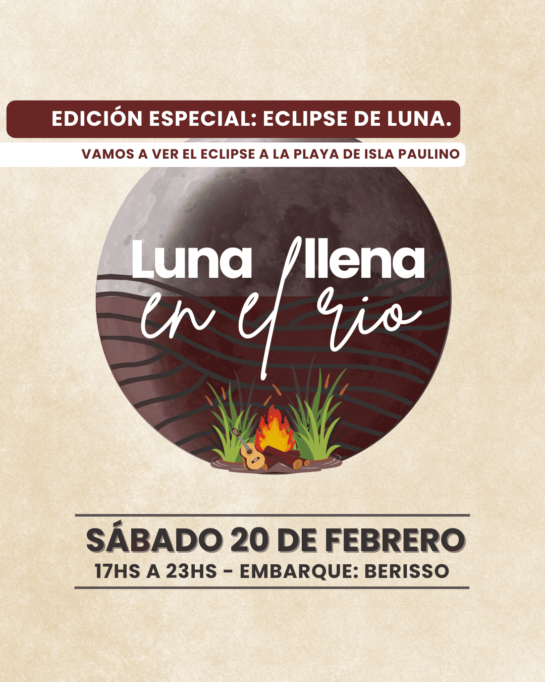 Luna llena en el río - Edición especial: Eclipse