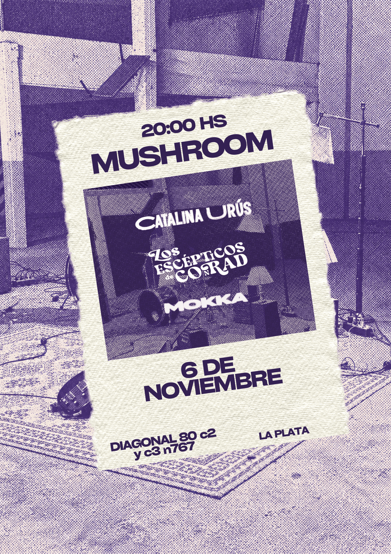 Los escépticos de conrad + Mokka + Catalina Urús