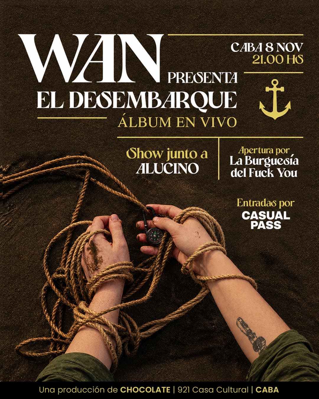EL DESEMBARQUE en CABA 8/11